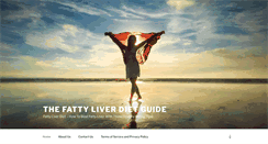 Desktop Screenshot of fattyliverdietbook.com